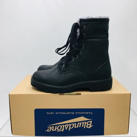 Blundstone BL1465 Black  Lace-Up Women’s Boots - Picture 3 of 12